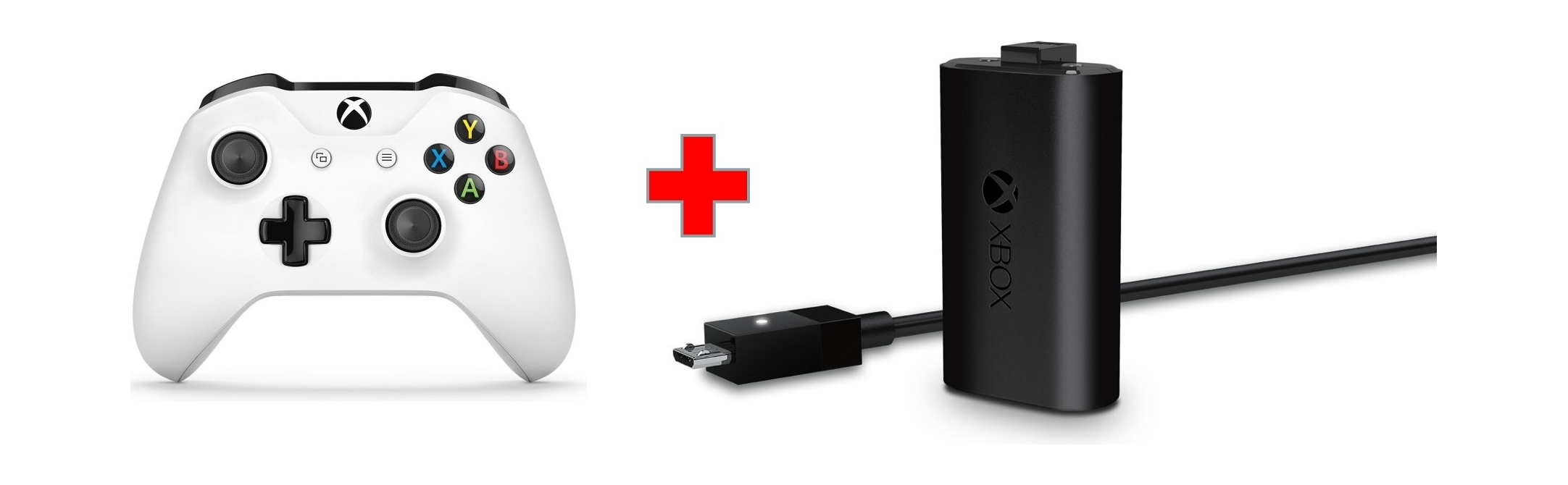 Microsoft xbox one play and charge kit s3v-00008 + xbox one s wireless controller – white
Microsoft xbox one play and charge kit s3v-00008 + xbox one s wireless controller – white