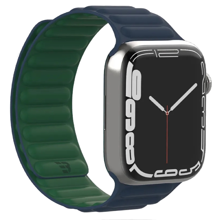 Baykron silicone magnetic strap for apple watch, 45mm, bkr-st-45-bl. Grn - blue/green
Baykron silicone magnetic strap for apple watch, 45mm, bkr-st-45-bl. Grn - blue/green