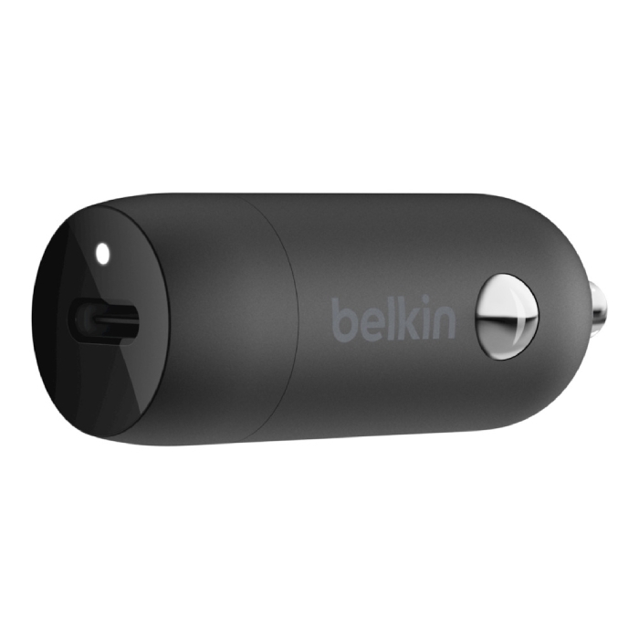 Belkin 20w usb-c car charger - black 
Belkin 20w usb-c car charger - black