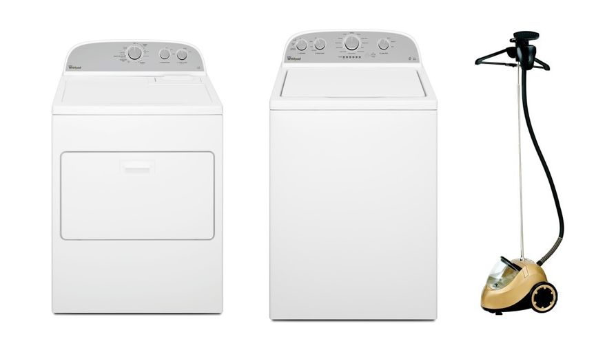 Whirlpool atlantis 15kg 6th sense top loading washing machine + whirlpool 15kg air vent...
Whirlpool atlantis 15kg 6th sense top loading washing machine + whirlpool 15kg air vent...