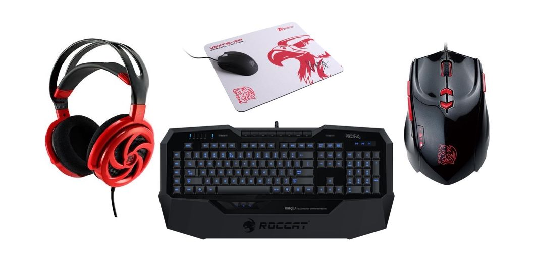 Thermaltake shock spin hd gaming headset with microphone + gaming keyboard with arabic ...
Thermaltake shock spin hd gaming headset with microphone + gaming keyboard with arabic ...