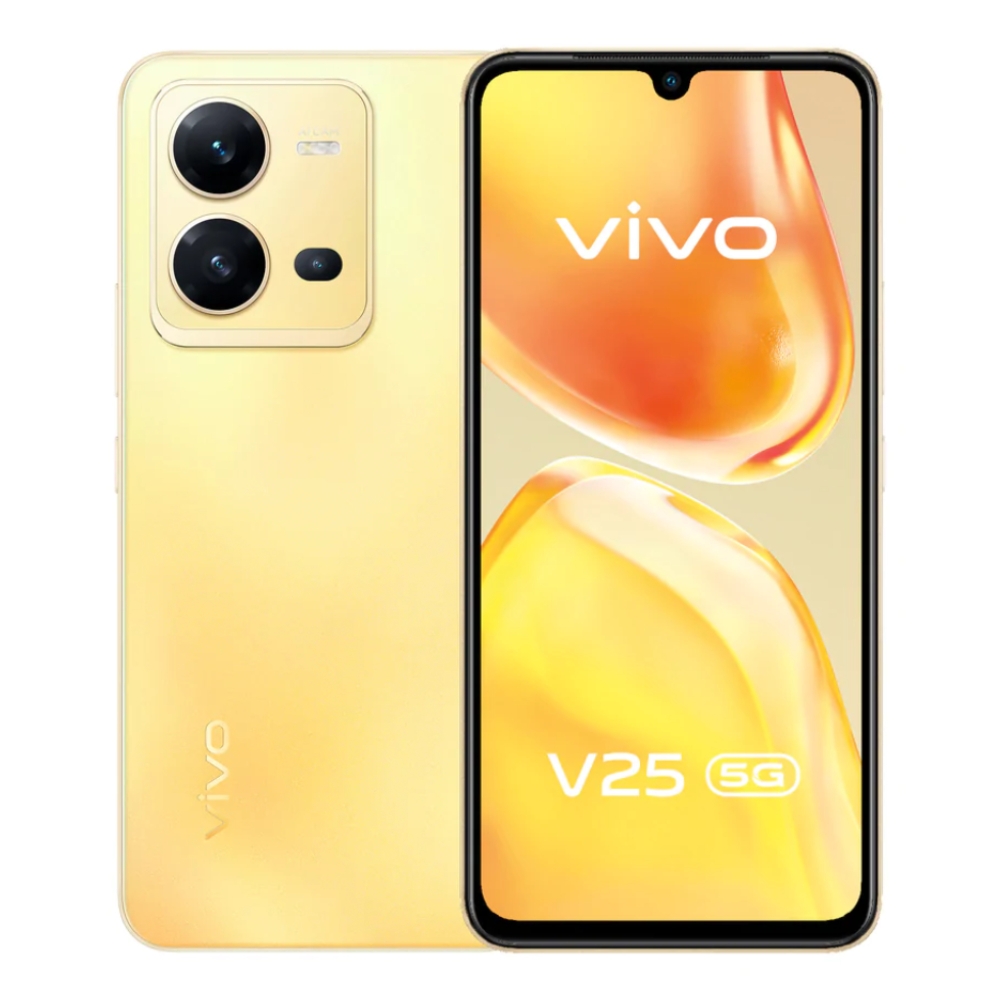 Vivo v25 5g 128gb phone - gold
Vivo v25 5g 128gb phone - gold