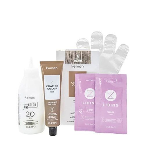 Kemon Cramer Amonia Free Hair Color Kit Light Blonde K