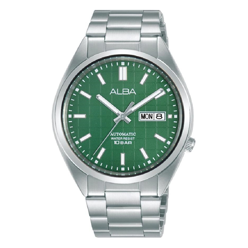 

Alba watch for men, analog, stainless steel, al4319x1 - silver