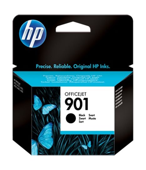 Buy Hp ink 901b for inkjet printing 200 page yield - black (single pack) in Saudi Arabia