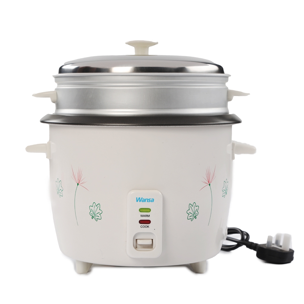 

Wansa rice cooker 900w 2. 5 litres