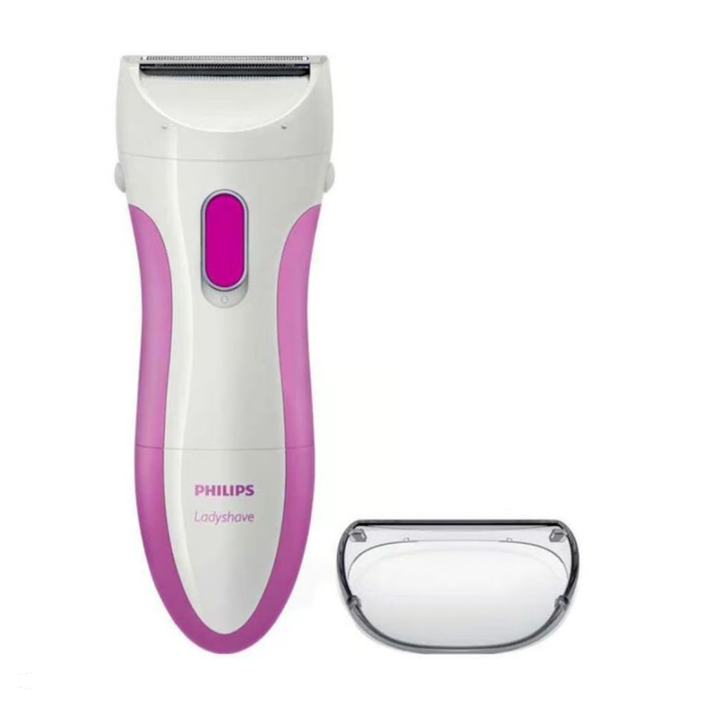 

Philips satinshave essential wet and dry electric lady shaver, battery operated, hp6341...