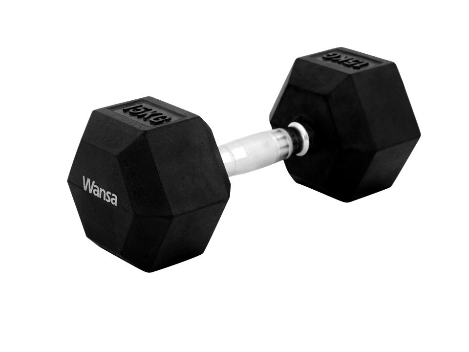 

Wansa 15kg training dumbbell (df018) - black