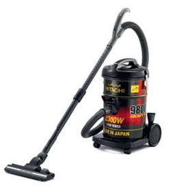 

Hitachi 2300w drum type vacuum cleaner - red cv-9800yj