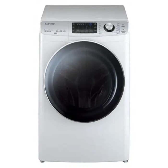 Buy Daewoo front load washer and dryer 11/7kg (dwc-sd1232-1t) - white in Saudi Arabia
