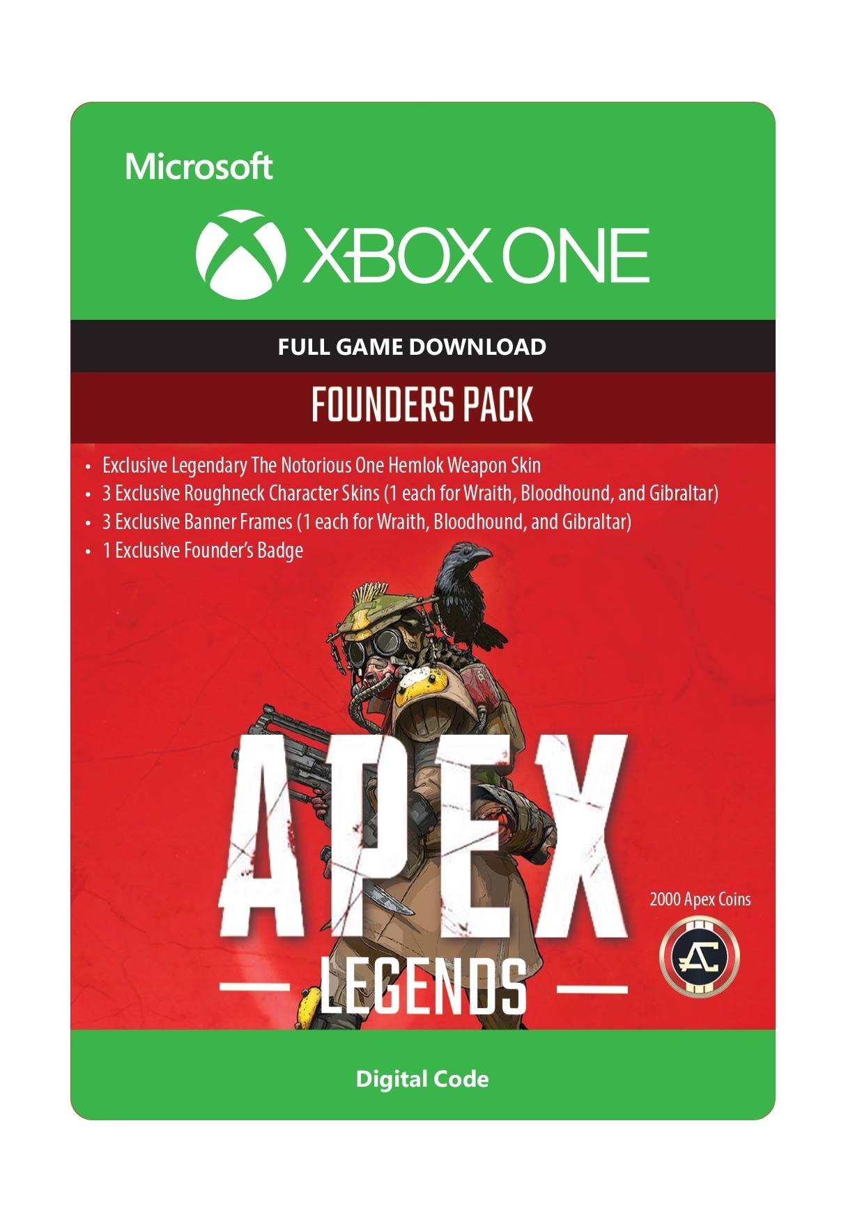 

Xbox one apex legend game code