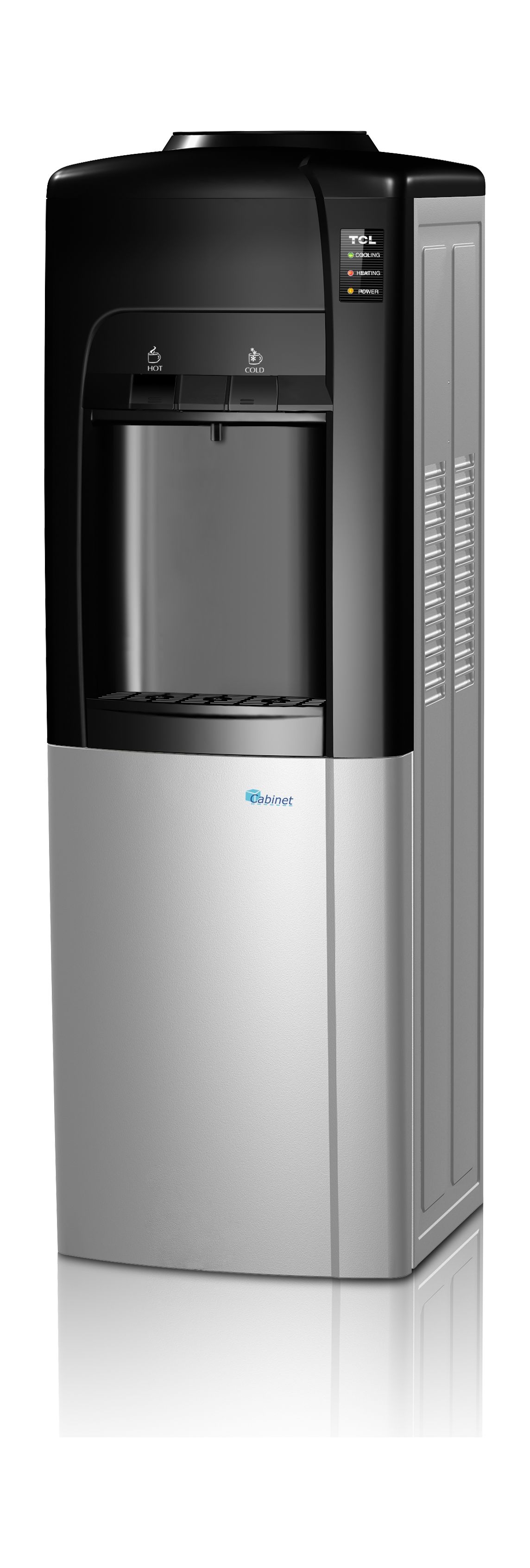 

Tcl water dispenser with cabinet – black/silver (ty-lyr11w)