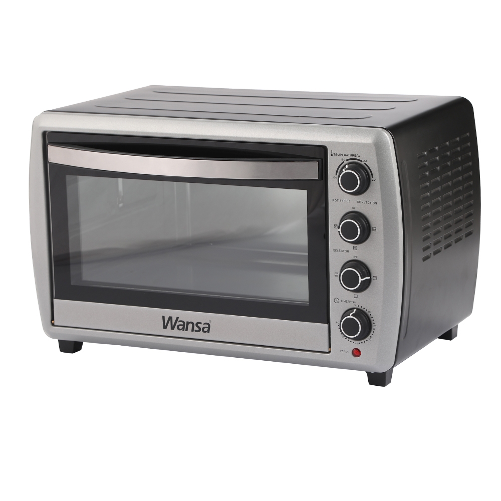 

Wansa electric oven,1800w, 48liters, kr-h48rcl-9skh – silver