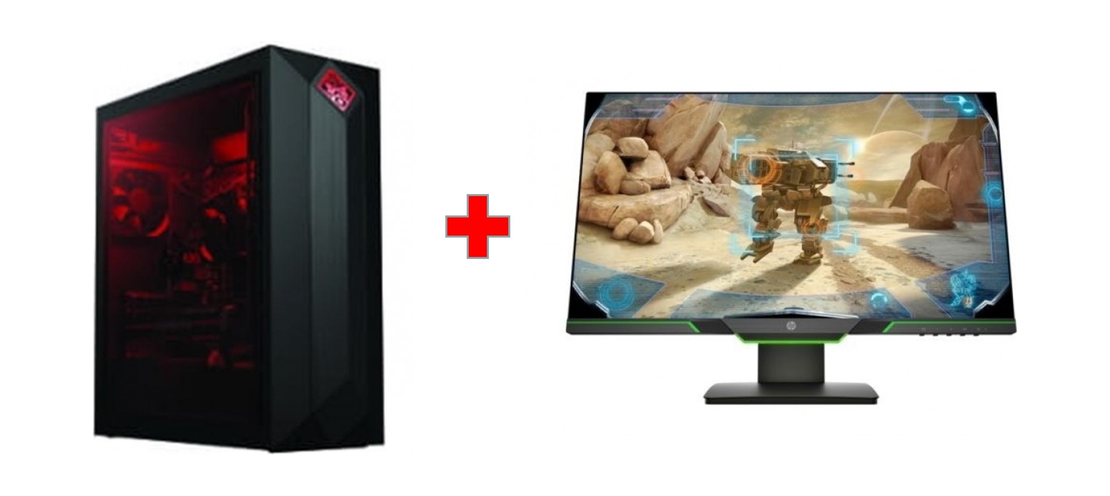 

Hp 27-inch qhd gaming monitor - 3wl54aa + hp omen obelisk 8gb gtx1080 core i7 32gb ram ...