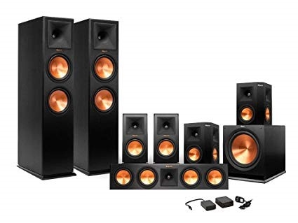 

Klipsch rp-8000f/rp-504c/spl-150/rp600m speaker system package