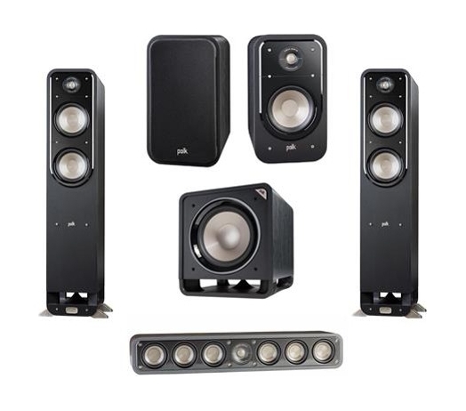 

Polk audio s60/s20/s35/hts12 5. 1 speaker system package