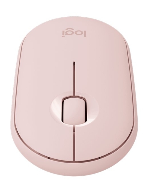 

Logitech pebble m350 wireless mouse with bluetooth or usb - rosegold