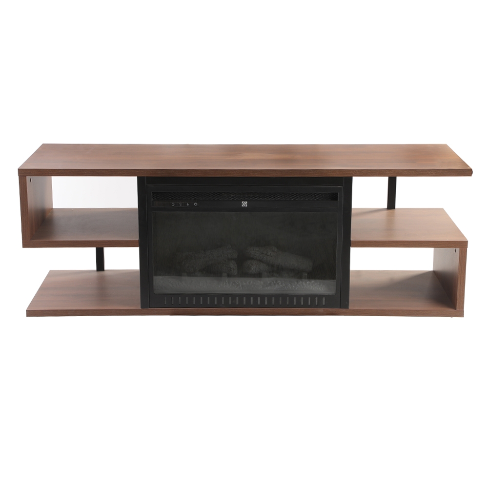 

Wansa tv stand with fireplace, up to 55-inch, 60 kg loading capacity, a510-8