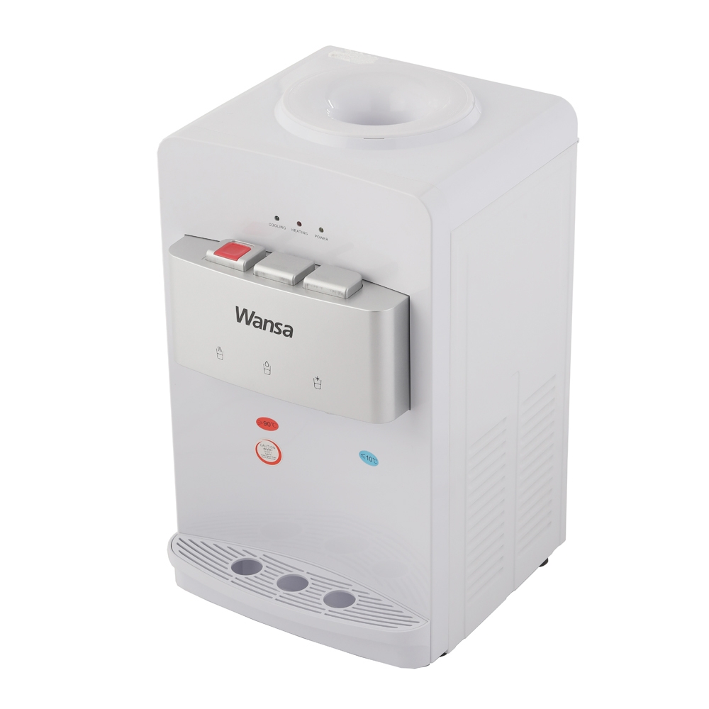 Buy Wansa table top water dispenser (wwd3ttswtc1) - white in Saudi Arabia