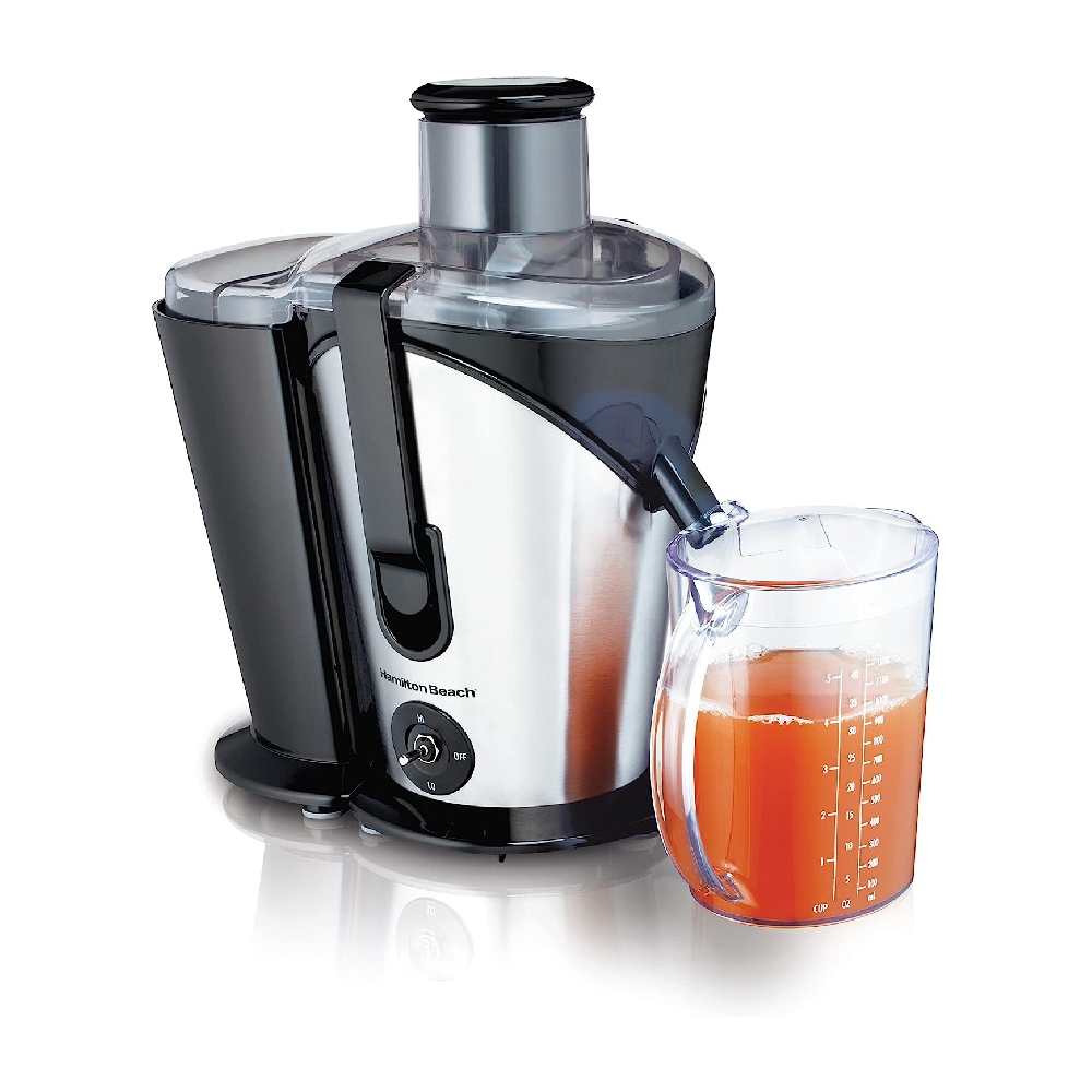 

Hamilton beach big mouth juice extractor, 1. 2l, 600w, 67750g-sau - black