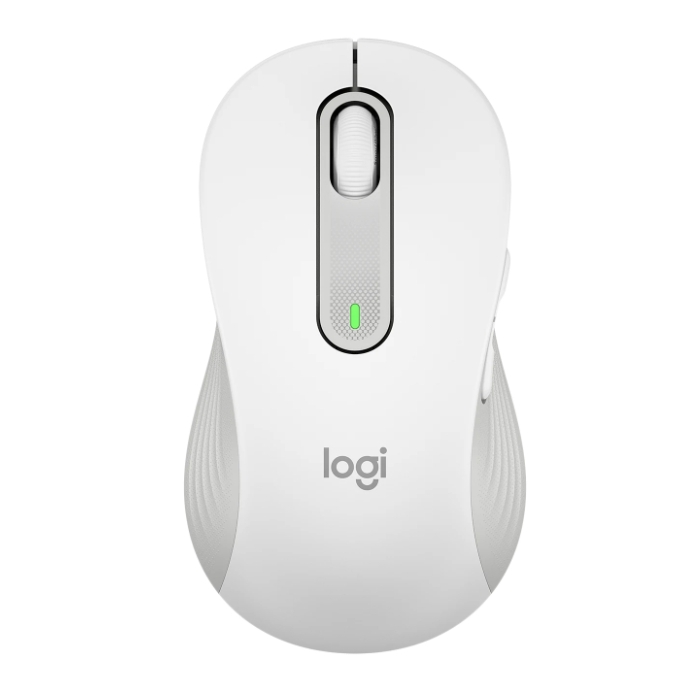 

Logitech signature m650 wireless mouse, silent clicks, 5 buttons, 910-006255 - off-white