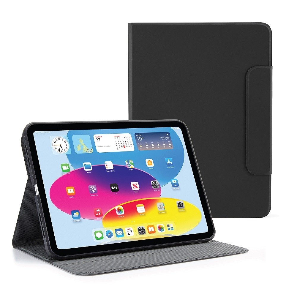 

Ipad 10th gen (2022) rotating folio - black