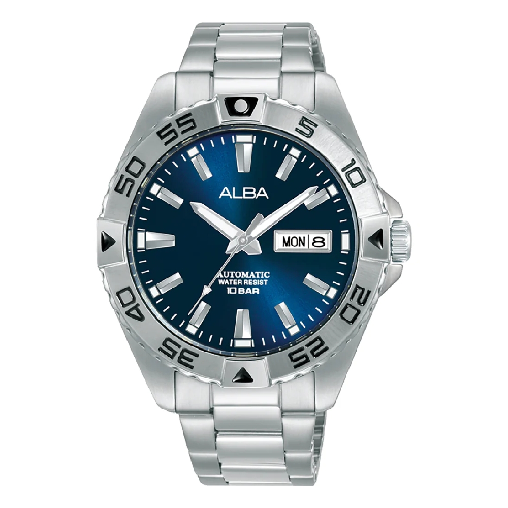 

Alba active men's watch, 41. 5mm, analog, stainless steel strap, l4393x1 – silver