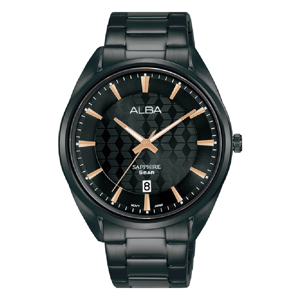 

Alba prestige analog 41mm gent's metal strap casual watch - as9p51x1