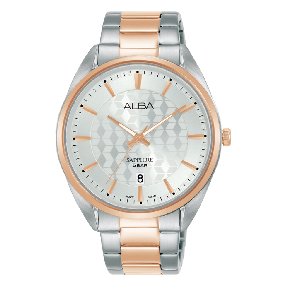 

Alba prestige analog 41mm gent's metal strap casual watch - as9p54x1