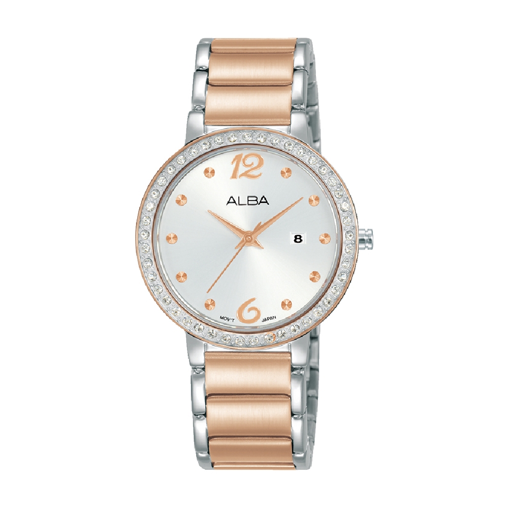 

Alba fashion analog 31mm ladies metal strap casual watch - ah7bk2x1