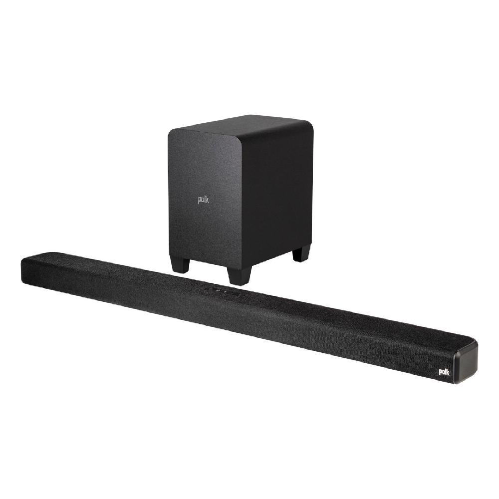 

Polk audio signa s4 sound bar & wireless subwoofer, 3. 1. 2 channel, 100w - black