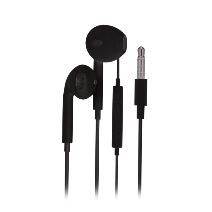 

Eq wired earphones 3. 5mm jack j06-35 - black