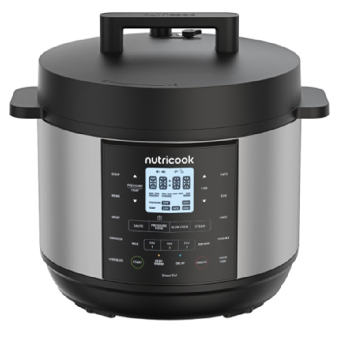 

Nutricook 9 in 1 smart pot 2 plus pressure cooker, 9. 5l, 1500w - nc-sp210l