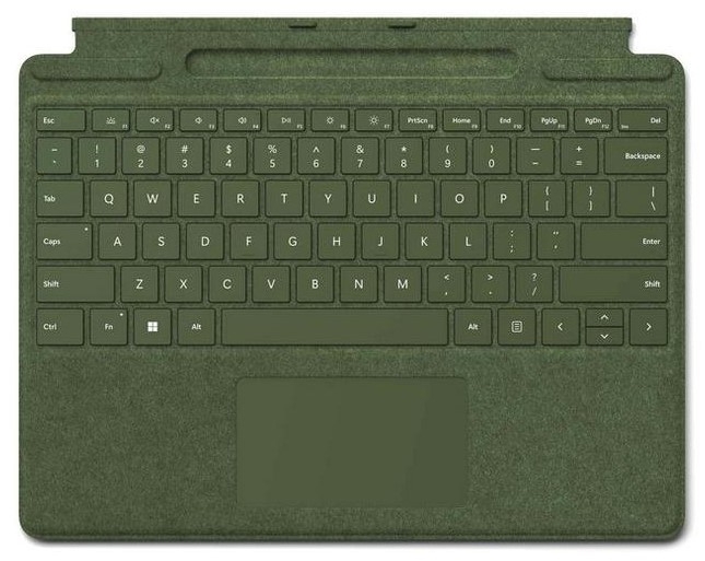 

Microsoft surface pro signature keyboard case + slim pen 2, 8x6-00134– forest