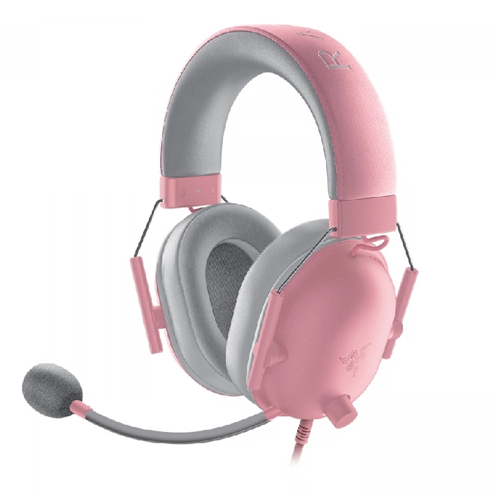 

Razer blackshark v2 x quartz wired gaming headset, rz04-03240800-r3m1 - pink