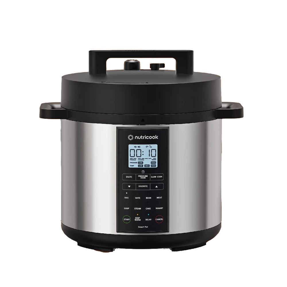 

Nutricook 8-in-1 smart pot 2 prime, 1000w, 6l, nc-sp204p - steel/black