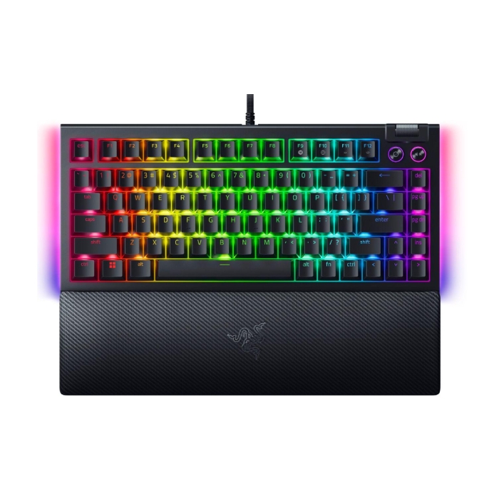

Razer blackwidow v4 75% mechanical gaming keyboard, rz03-05000100-r3m1 – black