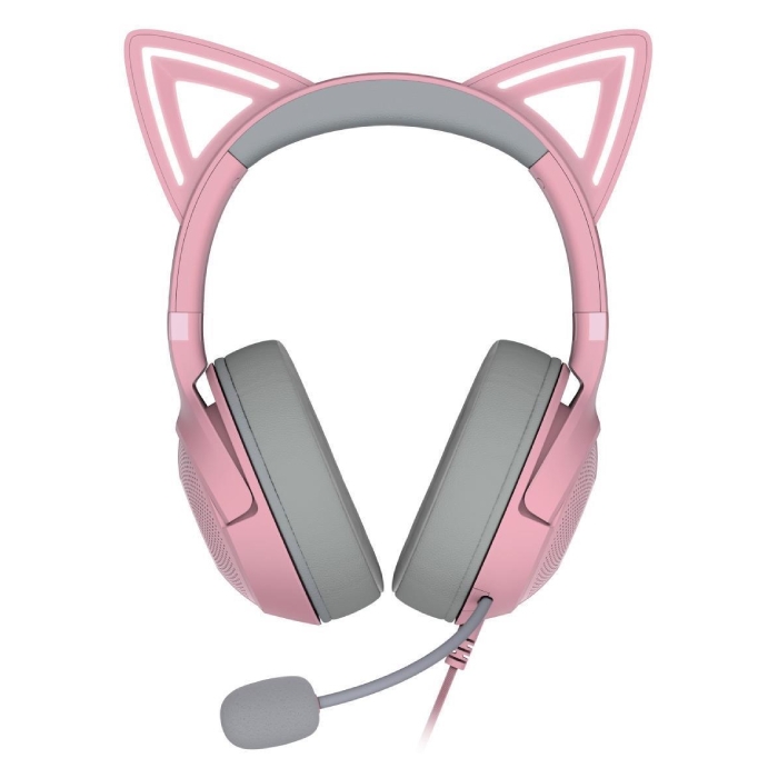 

Razer kraken kitty v2 wired rgb headset headband, rz04-04730200-r3m1 – pink