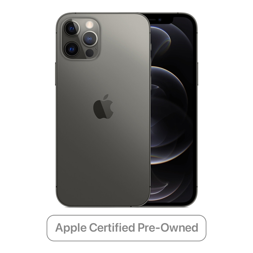 Buy (apple certified pre-owned) iphone 12 pro 6. 1-inch, 128gb, fgmk3b/a – graphite in Kuwait