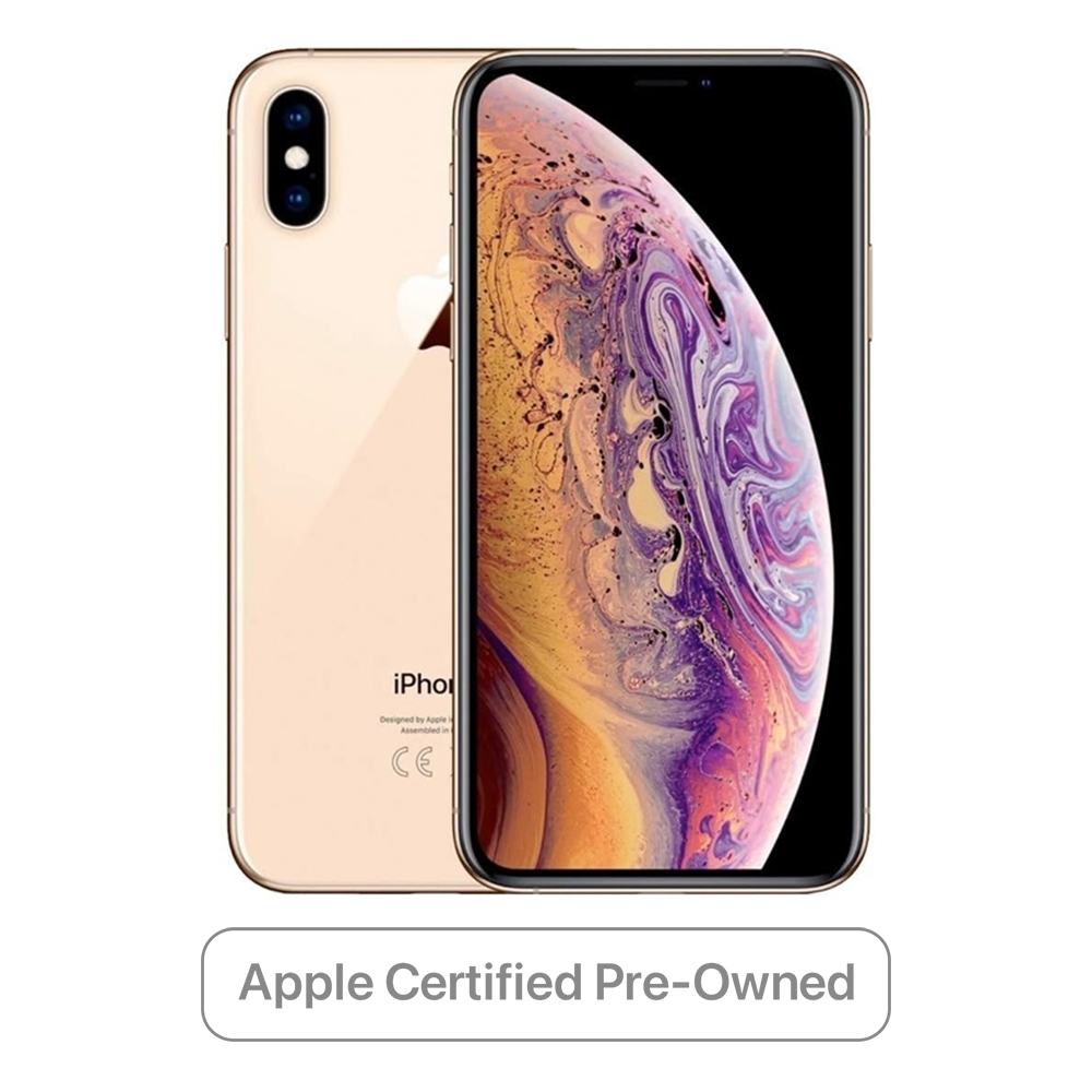 Buy (apple certified pre-owned) iphone xs 5. 8-inch, 256gb, ft9k2b/a – gold in Kuwait