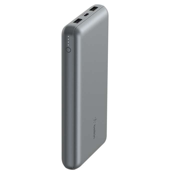 Buy Belkin boostcharge 20k power bank with two 12w usb-a ports and one 15w usb-c port, bpb0... in Kuwait