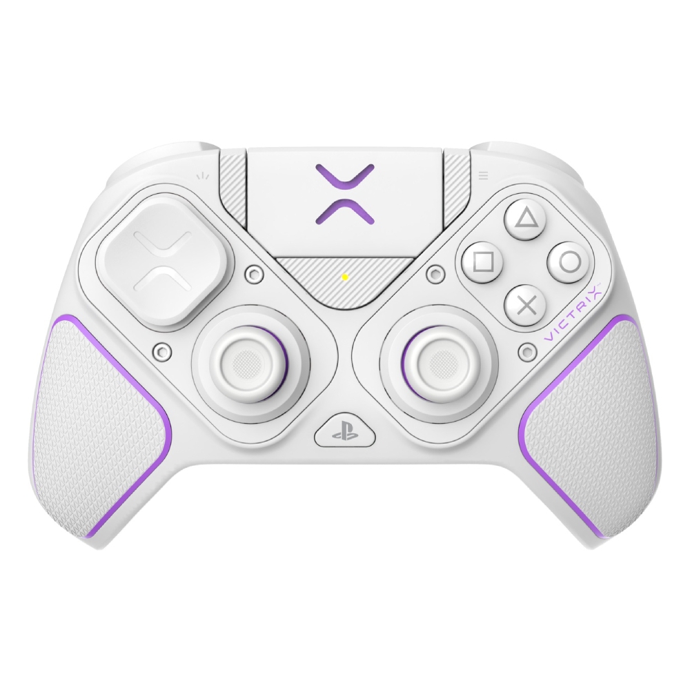 Buy Pdp victrix pro bfg wireless gaming controller for playstation 5, 052-002-wh – white in Kuwait