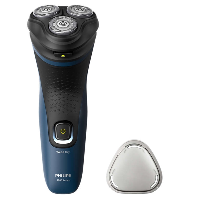 Buy Philips 1000 series wet & dry electric shaver, s1151/00 – blue in Kuwait