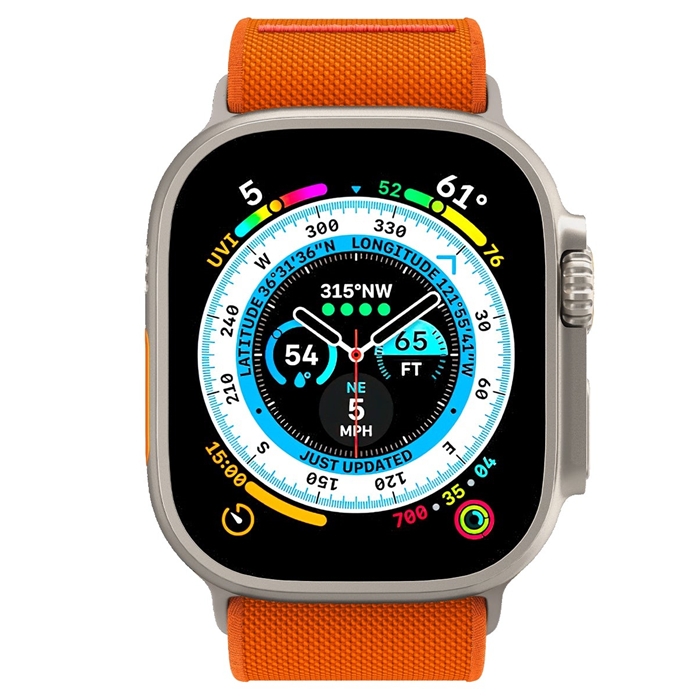 Buy Spigen band for apple watch ultra 2/1, 49mm, amp05986 – orange in Kuwait