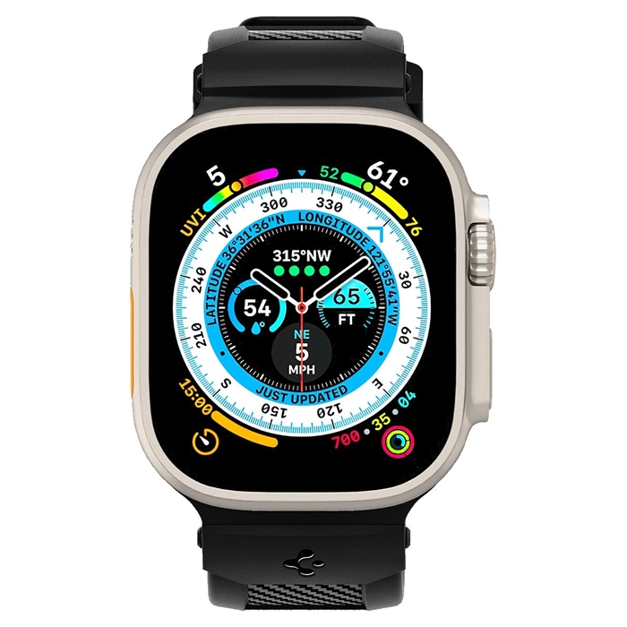 Buy Spigen band for apple watch ultra 2/1, 49mm, amp07105 – black in Kuwait