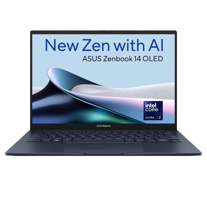 Buy Asus zenbook 14 oled laptop, ultra7 155h, 16gb ram, 1tb ssd, 14" touch 3k, intel g... in Kuwait