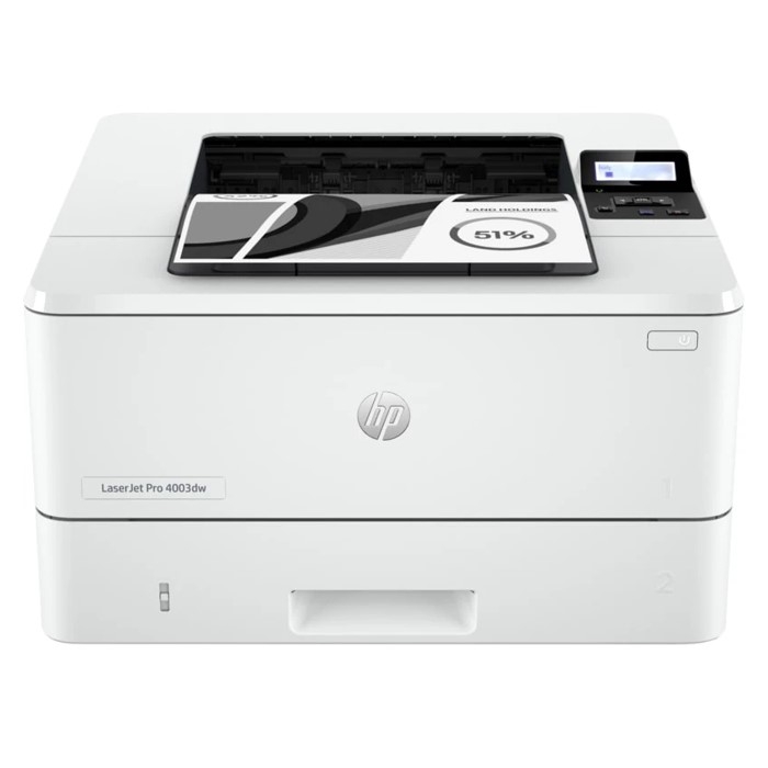 Buy Hp laserjet pro 4003dw printer, up to 80,000p, 2z610a - white in Kuwait