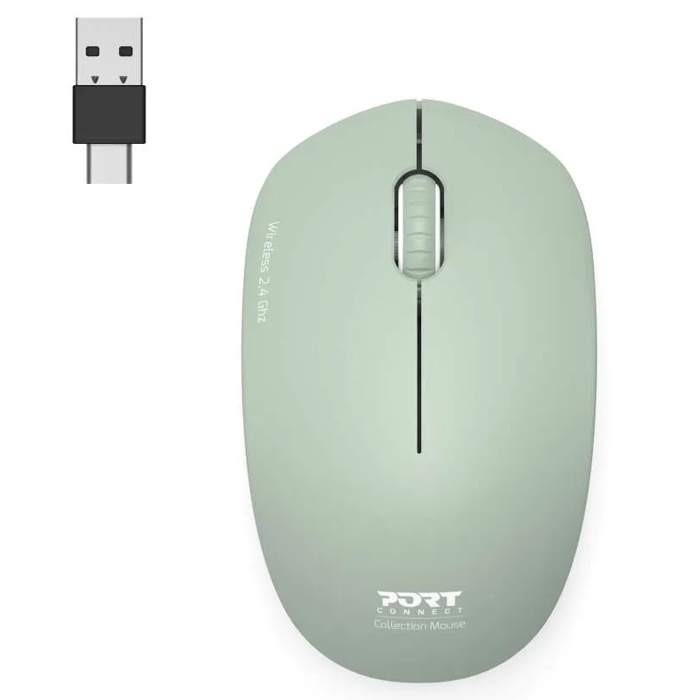 Buy Port collection ii silent wireless mouse, 2. 4ghz, 900545 - saphire in Kuwait