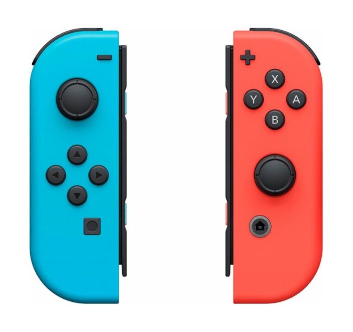 

Nintendo switch joy-con controller pair, hac-a-jaeaa-usz - neon red/neon blue