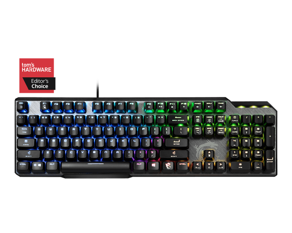 

Msi vigor gk50 elite ll mechanical, kailh blue switches, rgb mystic light - gaming keyb...